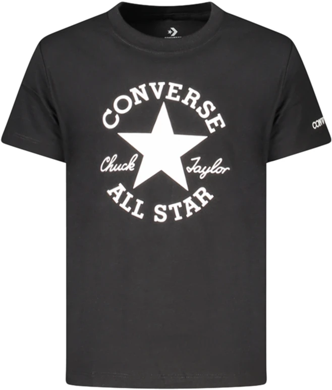 Dziewczęcy T-shirt Converse su nadrukiem