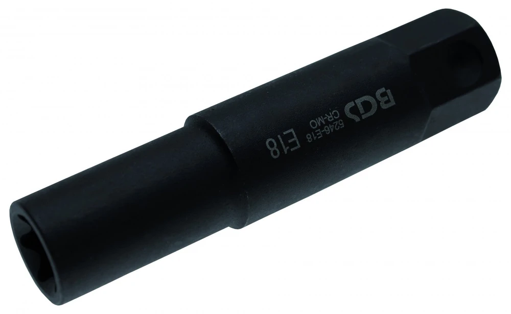E tipo ilgas galvutės raktas | 22 mm jungtis | E18 (5246-E18)