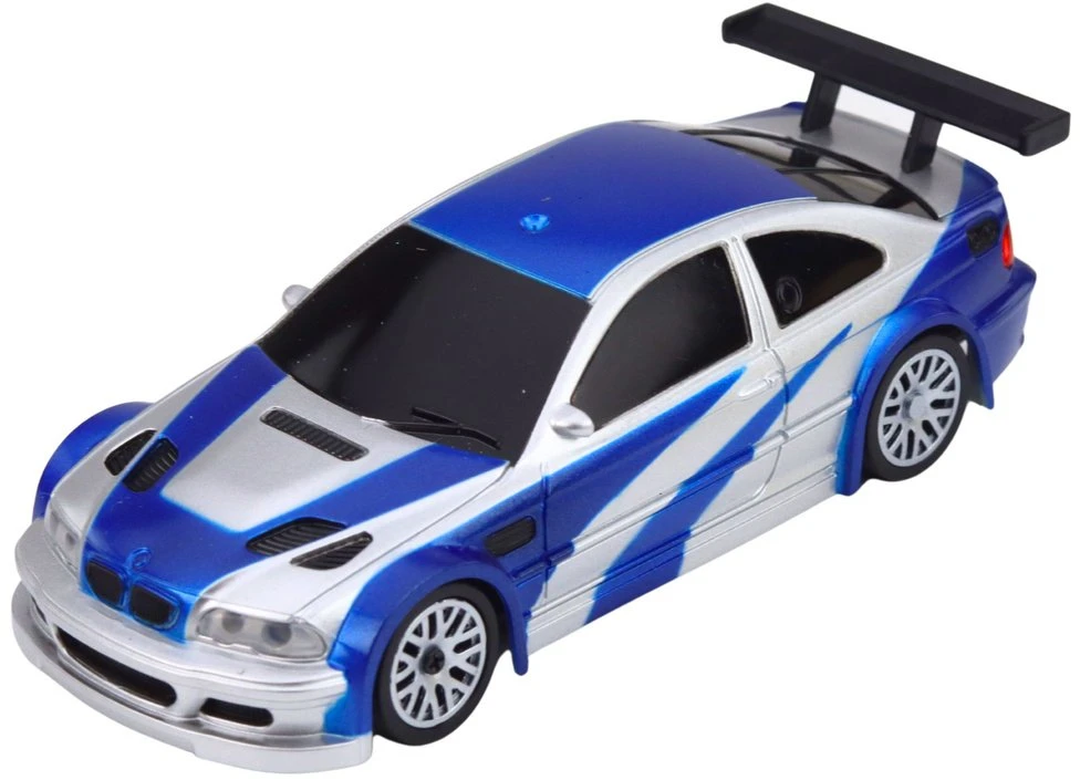 E46 RC drift automobilis 1:43, 4WD, 15 km/h