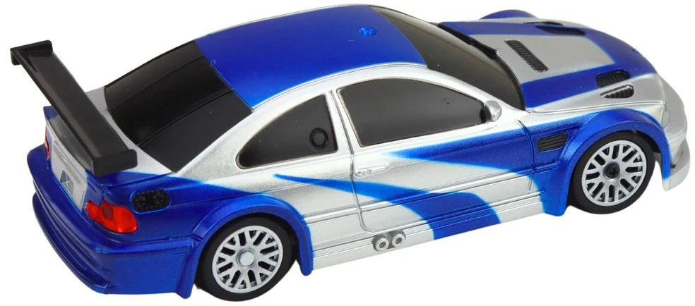 E46 RC drift automobilis 1:43, 4WD, 15 km/h