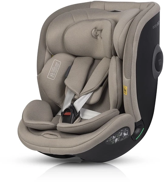 EASY GO 2 viename automobilinių kėdučių rinkinys BUZ XTD PRO ir BUZ PRO BODY, taupe