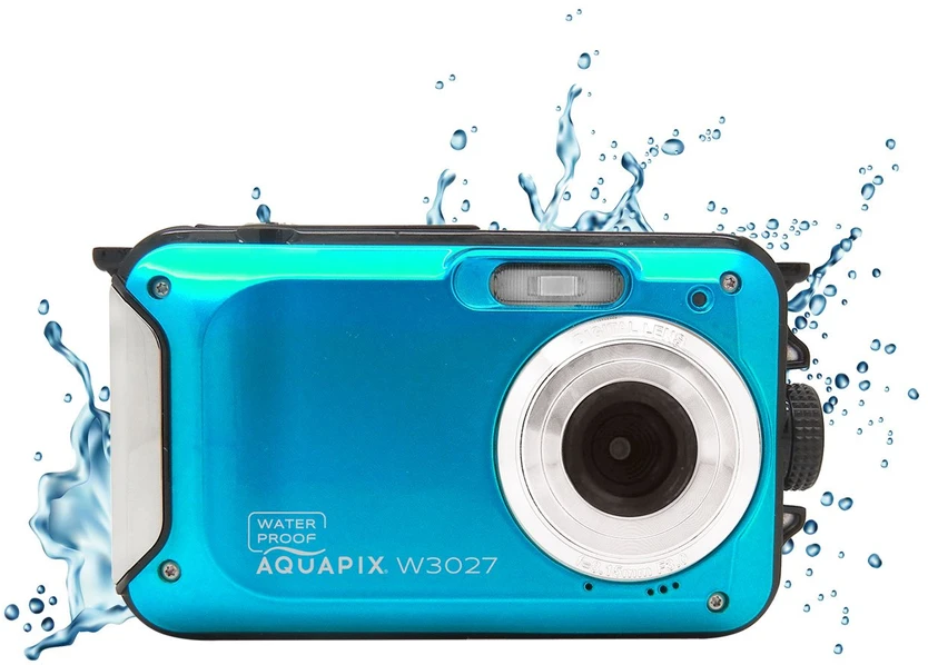 Easypix Aquapix W3027 vandeniui atspari kamera, IceBlue