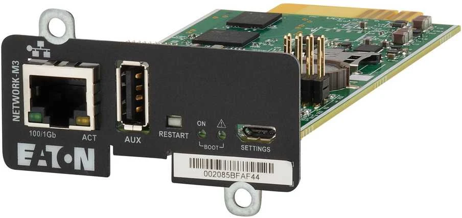 Eaton | „Cybersecure Gigabit NETWORK-M3“ kortelė UPS ir PDU | Tinklas-M3
