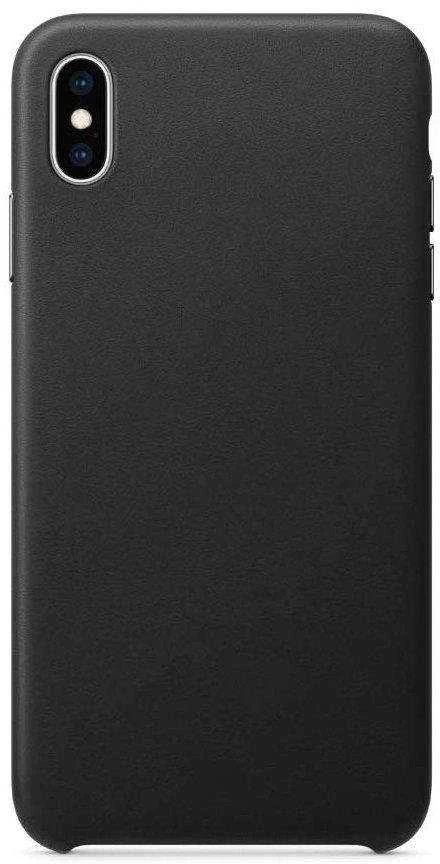 Hurtel ECO Leather dėklas skirtas iPhone 12 Pro Max, juodas