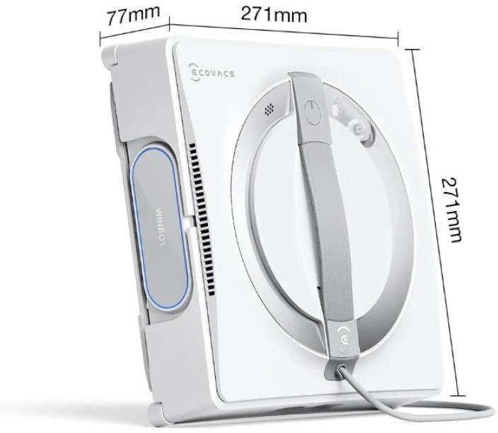 Ecovacs W2 PRO Winbot Robotas langams valyti Baltas