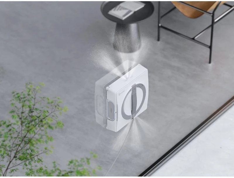 Langų valymo robotas Ecovacs Winbot W2 PRO OMNI, Baltas