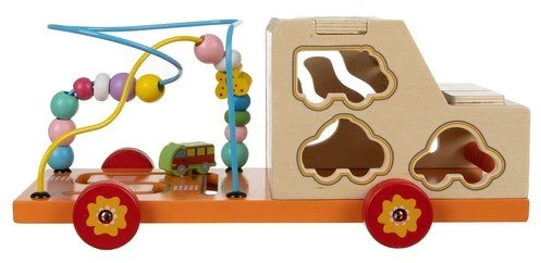 Wooden car sorter Kruzzel 22652