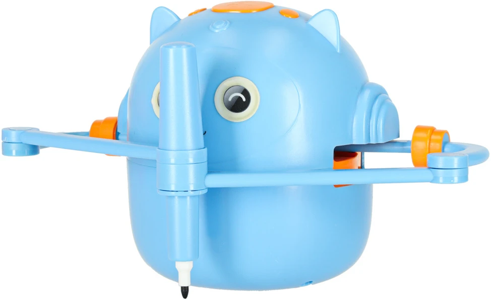 IKONKA HOME Ikonka Lavinamasis robotas piešimo ir anglų kalbos mokymui, kortelių rinkinys, 100 vnt.