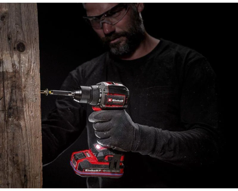 EINHELL Cordless Drill Driver 18V TP CD 18/70 C Li BL be akumuliatoriaus ir kroviklio 4514335