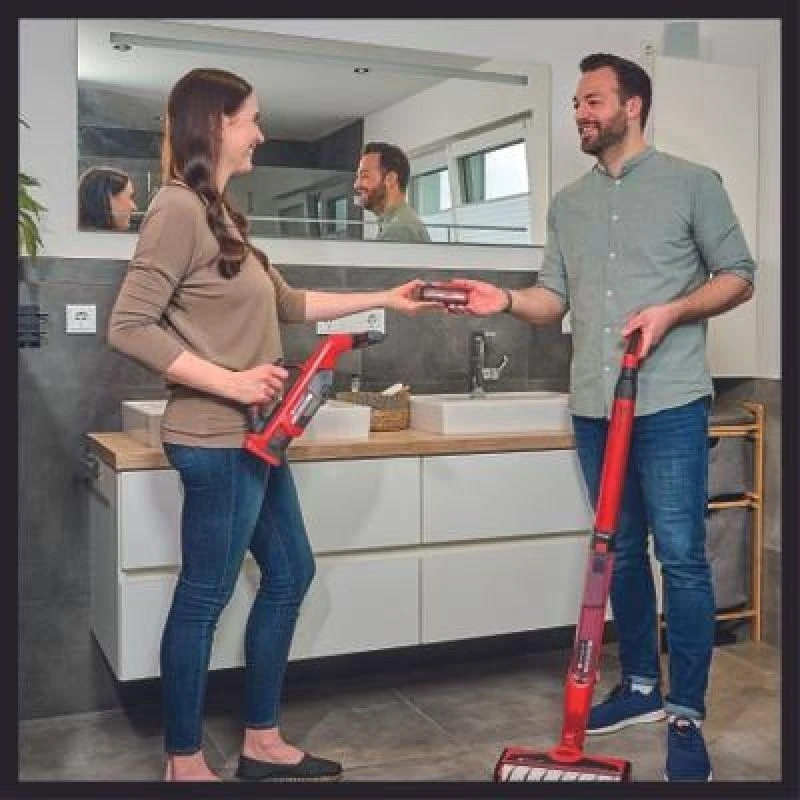 Akumuliatorinė šluota Einhell CLEANEXXO; 18 V (be akumuliatoriaus ir pakrovėjo)
