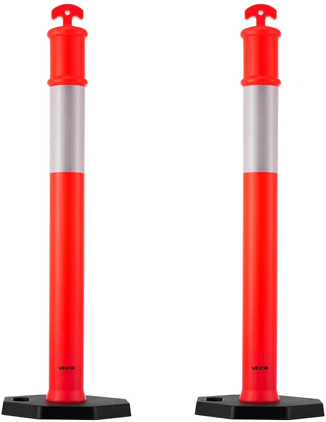 VEVOR 2 vnt 1140 mm eismo žymeklių kuolai