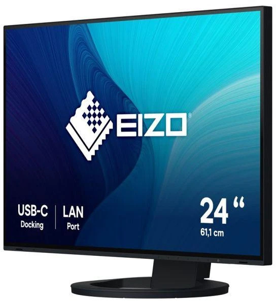 EIZO FlexScan EV2495-BK Monitorius - 61,2 cm (24,1") - 1920 x 1200 pikselių - WUXGA - LED - 5 ms