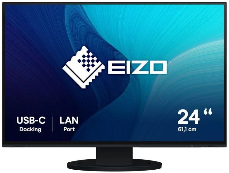 EIZO FlexScan EV2495-BK Monitorius - 61,2 cm (24,1") - 1920 x 1200 pikselių - WUXGA - LED - 5 ms