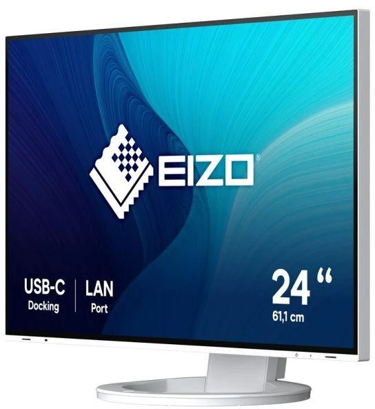 EIZO FlexScan EV2495-WT monitorius - 61,2 cm (24,1 colio) - 1920 x 1200 pikselių - WUXGA - LED - 5 ms - Baltas
