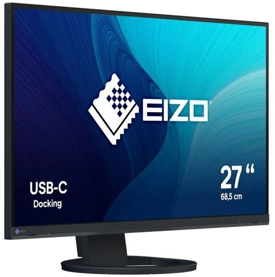 EIZO FlexScan EV2720-BK 27 colių monitorius, 2560 x 1440, WQHD 16:9, juodas
