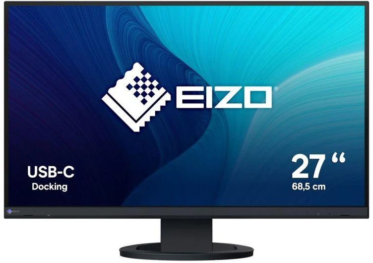EIZO FlexScan EV2720-BK 27 colių monitorius, 2560 x 1440, WQHD 16:9, juodas