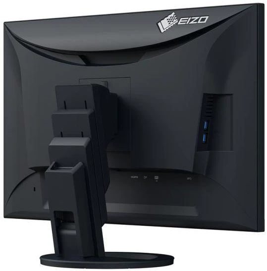 Ausinės EIZO FlexScan EV2740S-BK – 27 colių IPS LCD monitorius, 4K UHD 3840 x 2160 (16:9), USB-C jungtys (juodas)