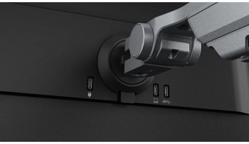 EIZO monitorius 60,5 cm (23,8") FLT 16:9 DP+USB-C IPS su pasukama svirtimi, juodas