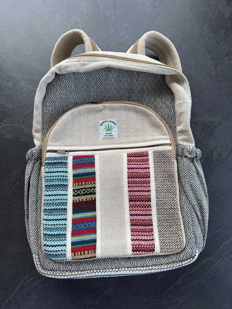 Ekologiška kuprinė iš kanapių pluošto
