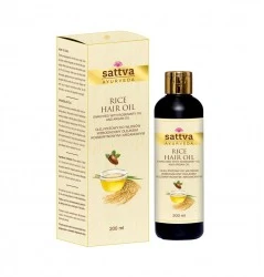 Sattva Ayurveda ryžių aliejus plaukams su pakuote