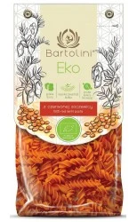 Grandininis pjūklas Ekologiški raudonųjų lęšių makaronai BARTOLINI, 250 g