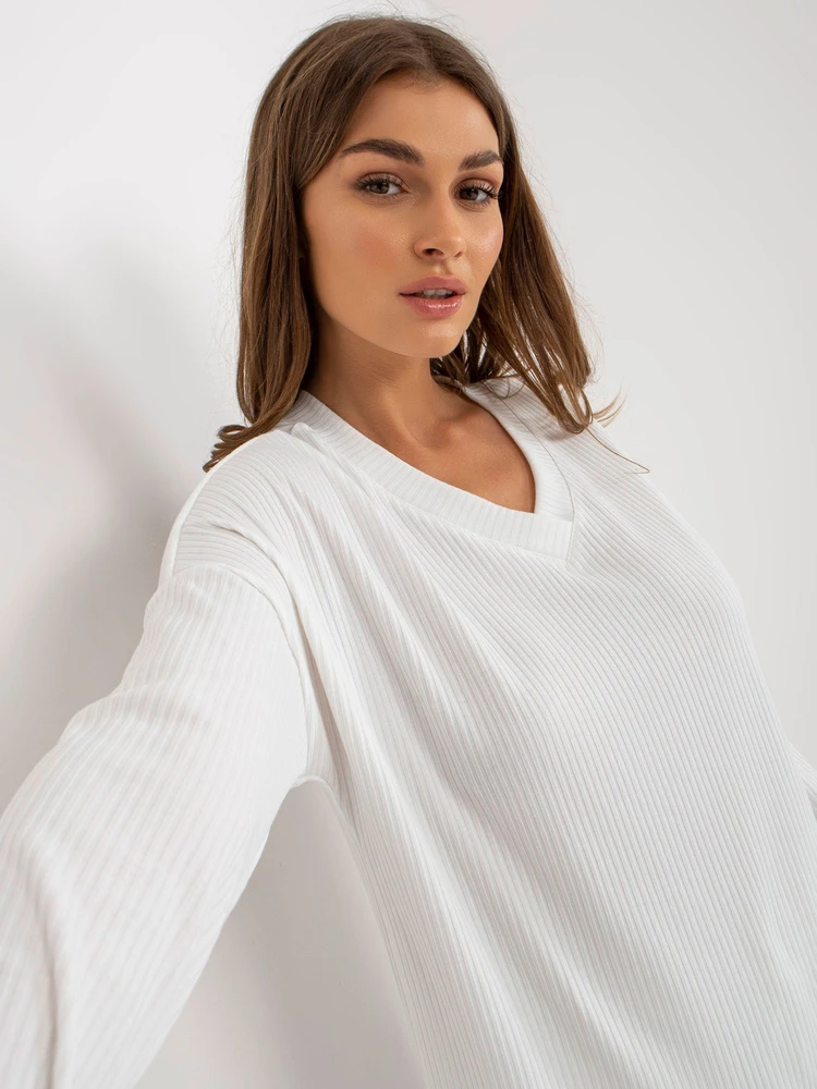 Ekru rumbuotas komplektas su oversize kirpimu