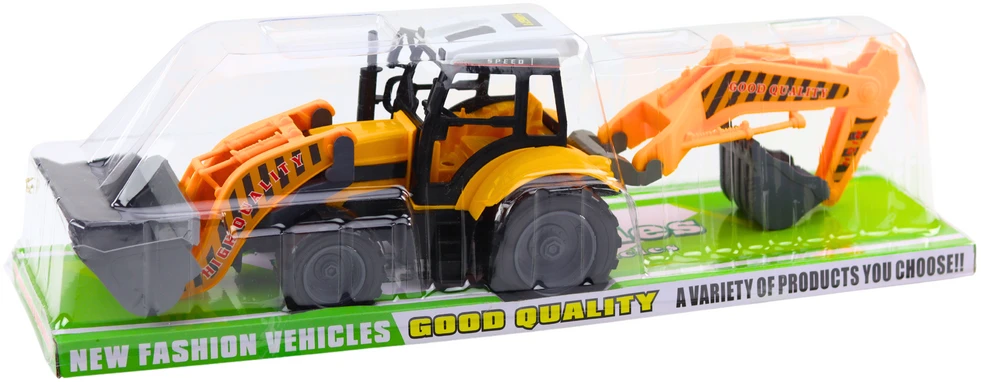 Lean Toys Ekskavatorius–krautuvas