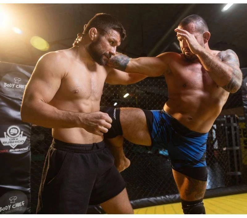 BUSHIDO Elastingi kelių įtvarai - 2 vnt.