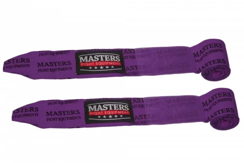 Elastiniai bokso bintai Masters, neoniniai