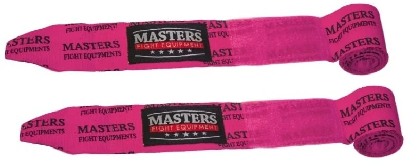 Elastiniai bokso bintai Masters, neoniniai