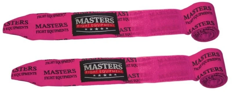 Elastiniai bokso bintai Masters, neoniniai