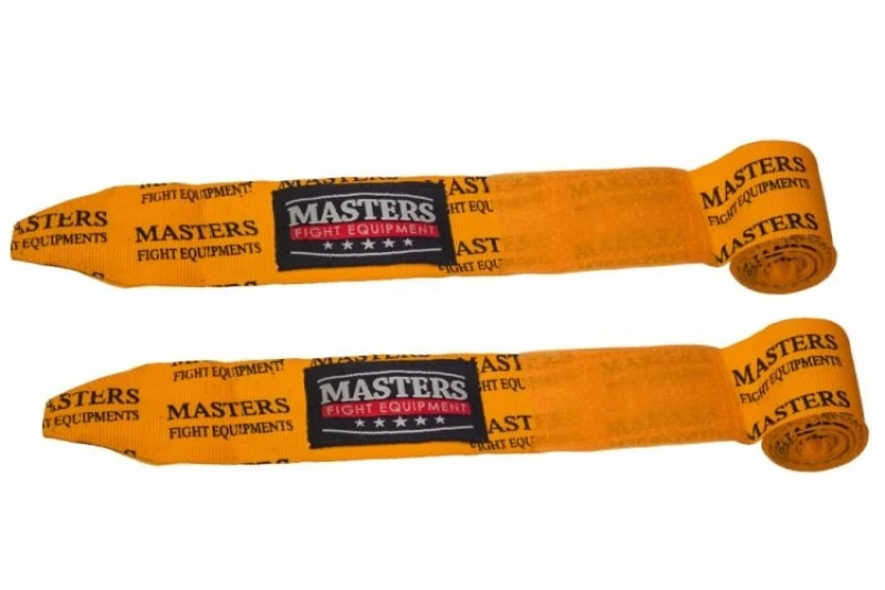 Elastiniai bokso bintai Masters, neoniniai
