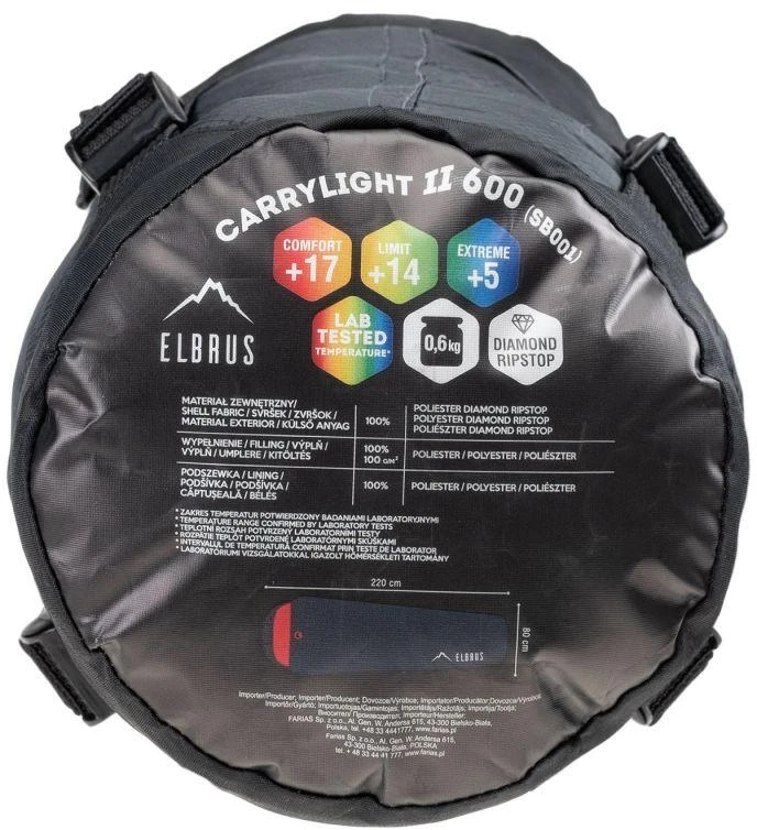 Elbrus Carrylight II 600 miegmaišis 92800404118