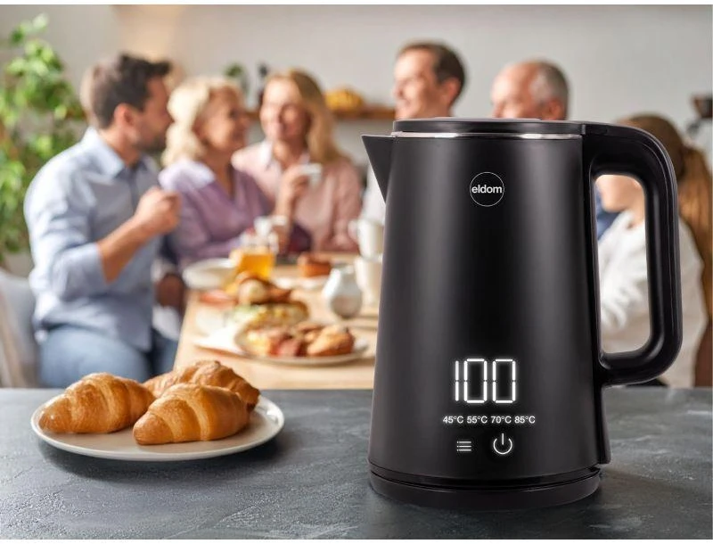 ELDOM C515C Cordless Virdulys 1.8 L 2000 W Juodas