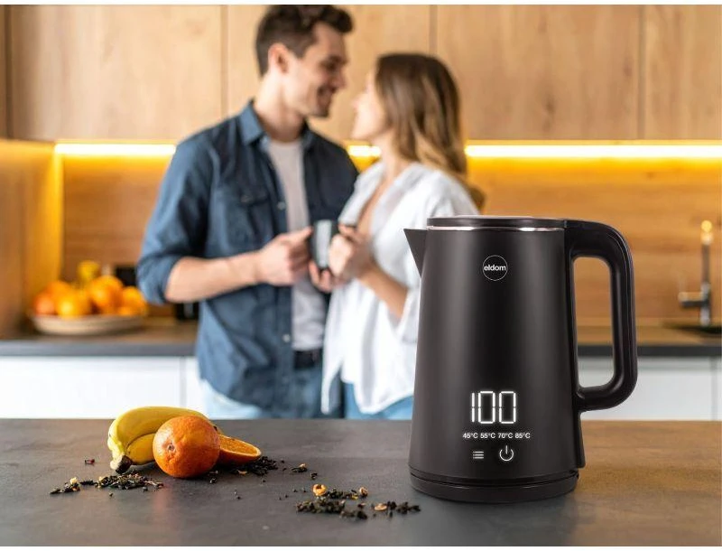 ELDOM C515C Cordless Virdulys 1.8 L 2000 W Juodas