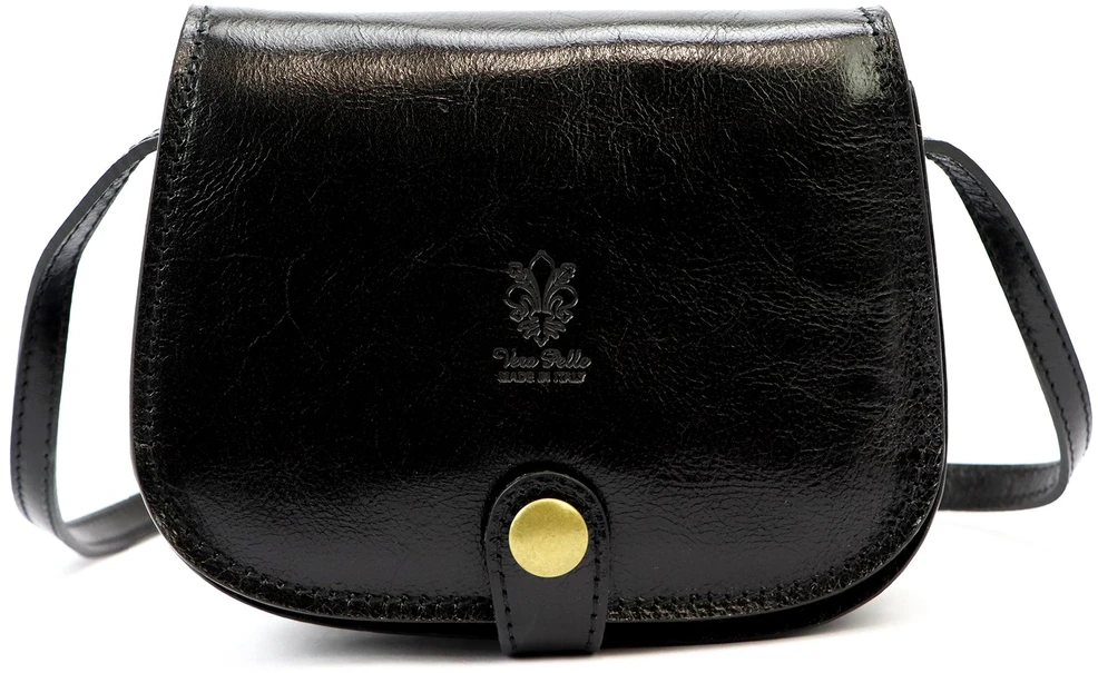 Moteriška odinė rankinė Florence ART. 882, juoda, crossbody