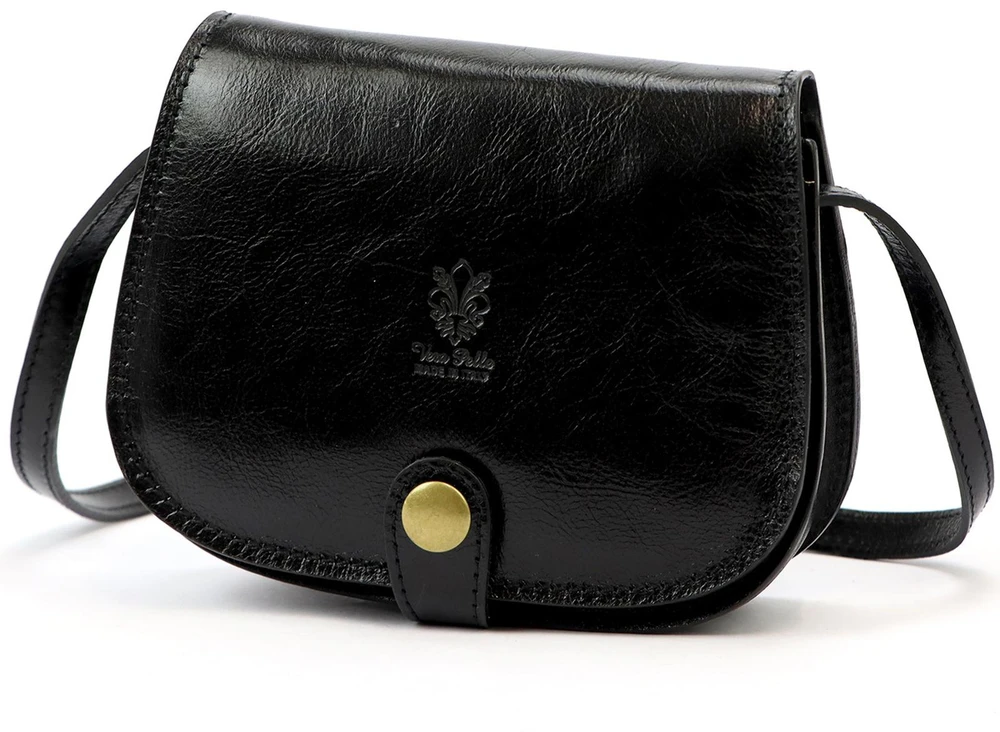 Moteriška odinė rankinė Florence ART. 882, juoda, crossbody