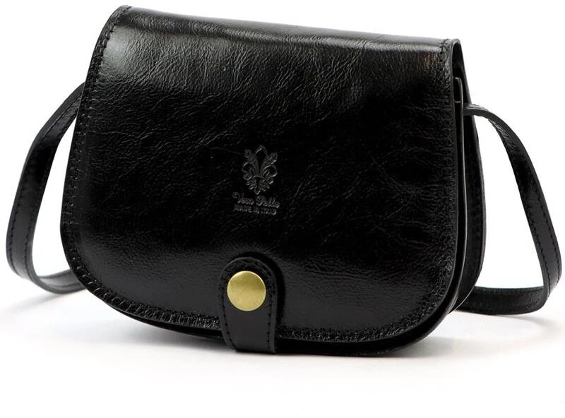 Moteriška odinė rankinė Florence ART. 882, juoda, crossbody