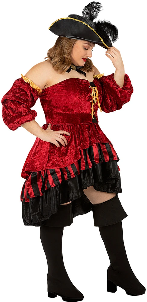 Elegantiška korsarės piratės kostiumas moterims – Piratai