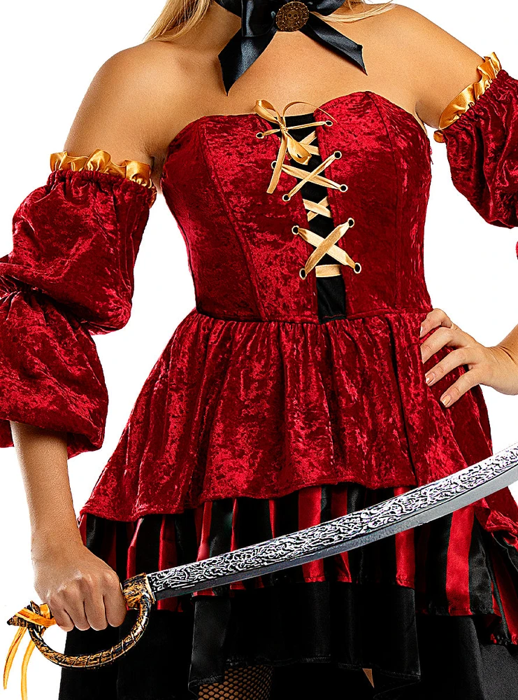 Elegantiška korsarės piratės kostiumas moterims – Piratai