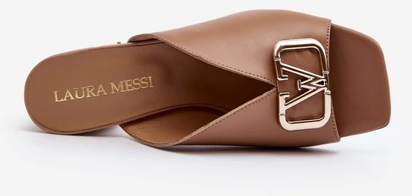 Elegantiški moteriški sandalai Laura Messi 2771 Smėlio spalvos