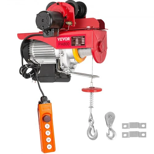 VEVOR 800 kg elektrinis keltuvas su vežimėliu 1300W