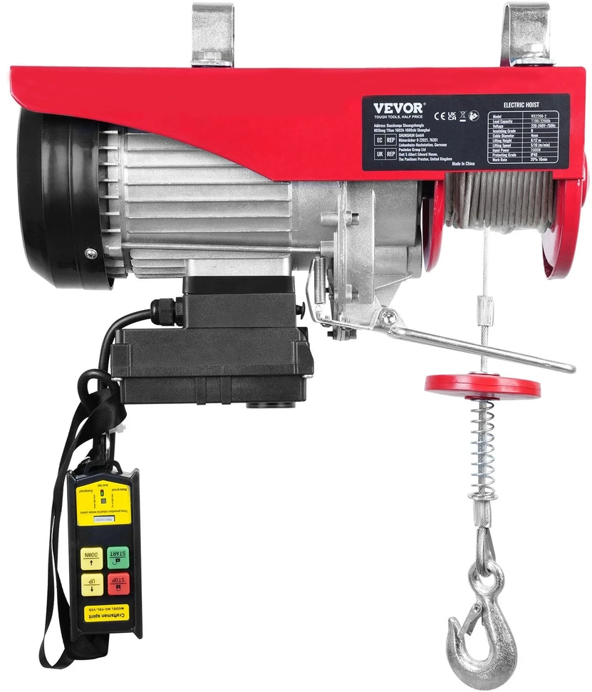 VEVOR Elektrinis keltuvas su 1000 kg galia