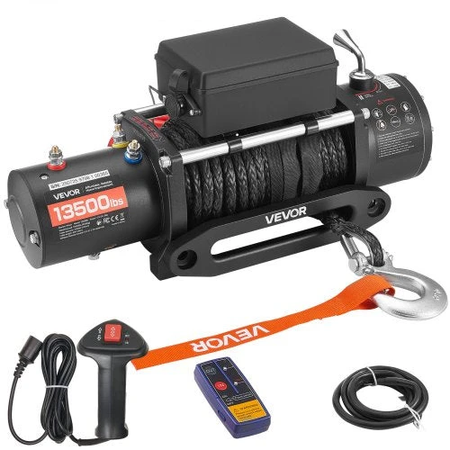 VEVOR Elektrinė gervė 6100 kg, 12V DC