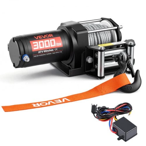 VEVOR 1360 kg elektrinis gervė 12V DC ATV/UTV