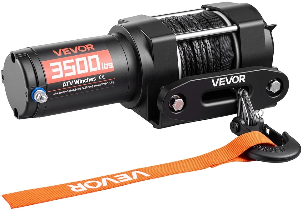 VEVOR 1587 kg elektros gervė ATV/UTV, 12V