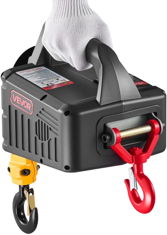VEVOR Elektrinis gervės, 500 kg talpos, 1500W