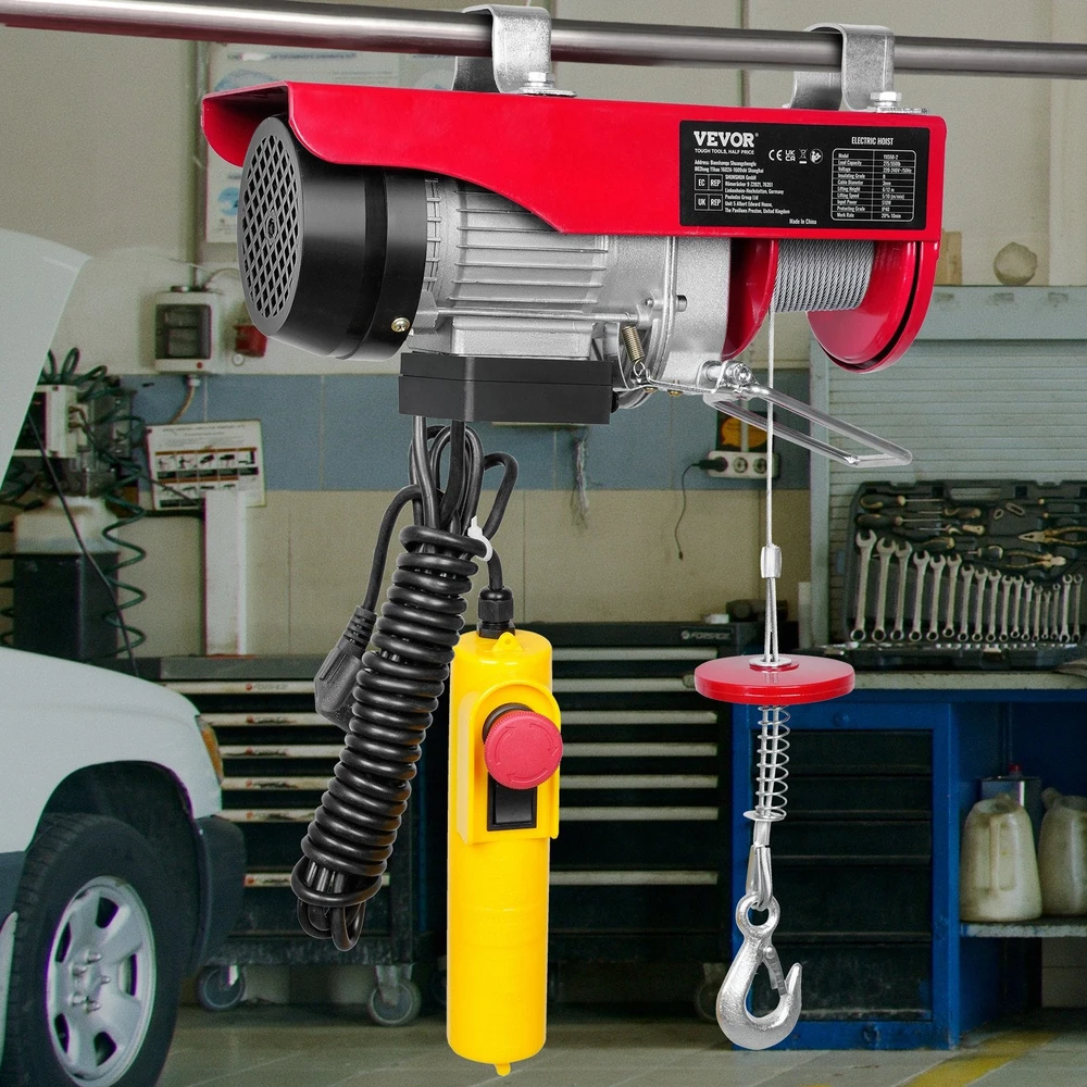 VEVOR Elektrinis keltuvas, 250 kg, 510W variklis