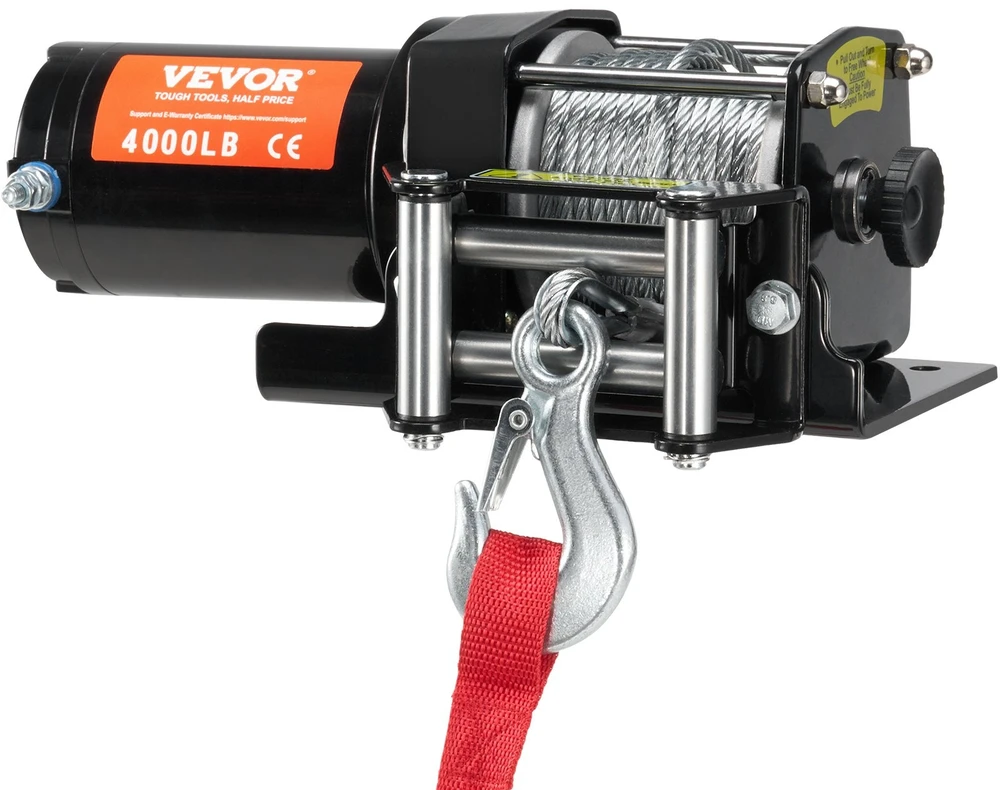 VEVOR Elektrinis gervė ATV UTV kabelis 1814 kg