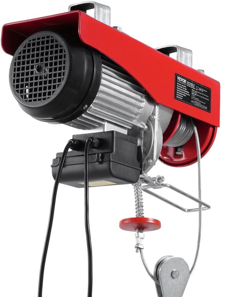 VEVOR Elektrinis gervė kranas su pulteliu 230V